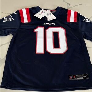 NWT Nike New England Patrots Jersey Drake Maye